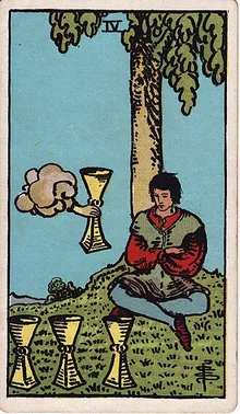 Kupa Dörtlüsü Tarot Kartı