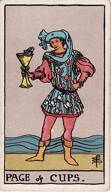 Kupa Prensi Tarot Kartı