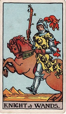 Değnek Şövalyesi Tarot Kartı